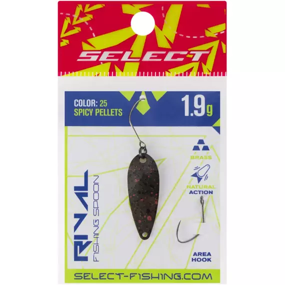 Блешня Select Rival 1.9g 30mm #25 Spicy Pellets, Вага блешні: 1.9, Колір блешні: #25 Spicy Pellets, фото , изображение 2